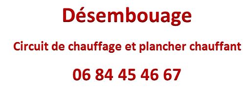 Désembouage de circuit de chauffage et de plancher chauffant Limonest... 06 84 45 46 67 David MARTIN